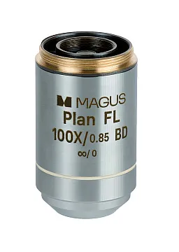 Объектив MAGUS 100PLL BD 100х/0,85 Plan L WD 0,40 мм, изображение 1