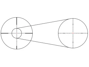 Прицел оптический GAUT Nephrite 2,5–10x50, сетка 61 (Half MD), изображение 6