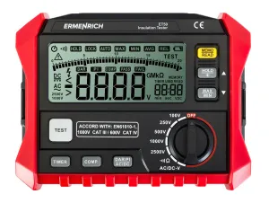 Тестер изоляции Ermenrich Ping ET50, изображение 4