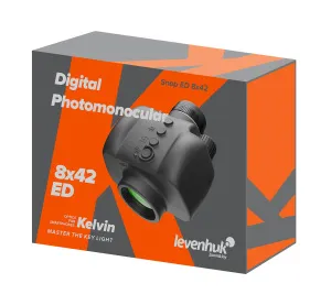 Фотомонокуляр цифровой Levenhuk Kelvin Snap ED 8x42, изображение 3