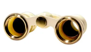 Бинокль театральный ЛЗОС БГН 2,5х24, слоновая кость, изображение 2