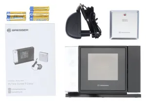 Часы Bresser MyTime Crystal P с цветным дисплеем и проектором, изображение 2