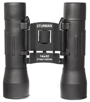 Бинокль STURMAN 14x32, черный, изображение 4