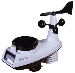 Метеостанция Explore Scientific «7 в 1» Wi-Fi, профессиональная, черная, изображение 11