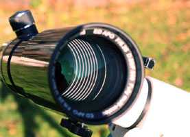 Диафрагмы внутри трубы.